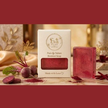 Evapure Beetroot Herbal Soap 100g