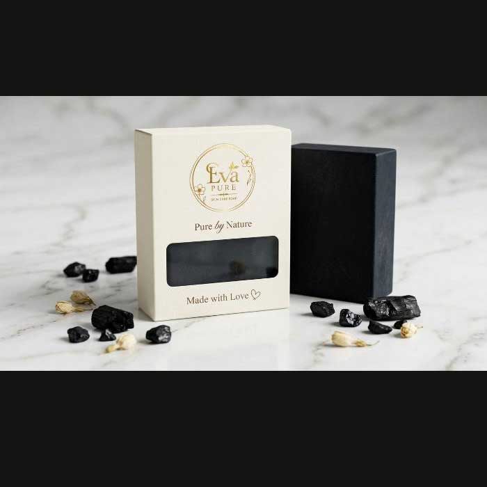 Evapure Charcoal Herbal Soap 100g