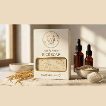 Evapure Rice herbal Soap_100g